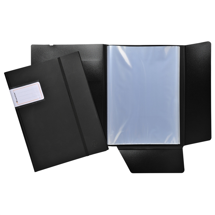 Picture of EXACOMPTA 884834E - Display book of PP 600, 40 pockets, for DIN A4, Exactive®, Black