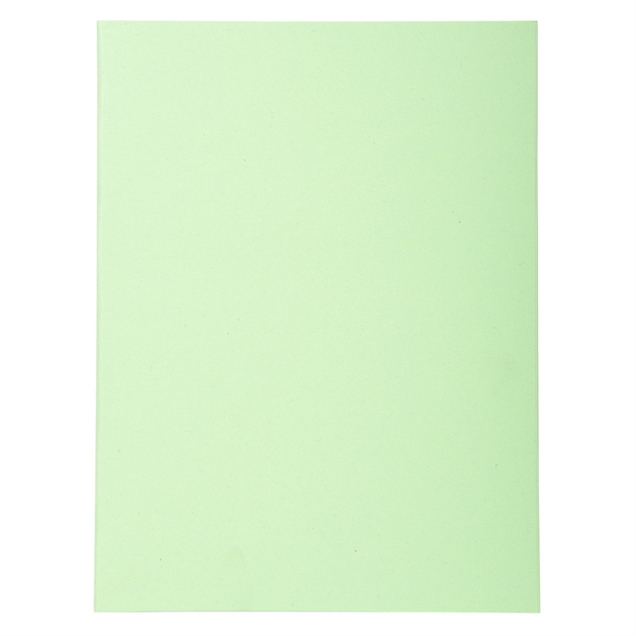 Afbeelding van Pak van 50 dossiermappen folio FOREVER 180 100% gerecycleerd - 24x32cm - Grasgroen