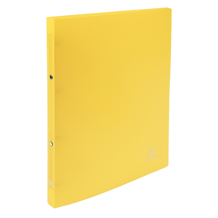 Image de Classeur 2 anneaux 15 mm polypropylène Opaque - A4 Jaune