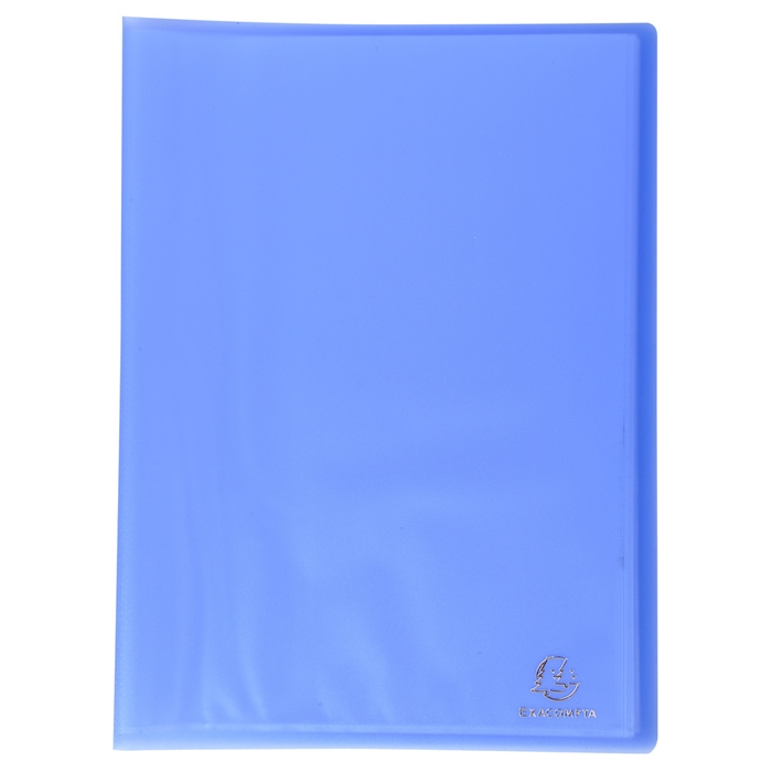 Picture of Display book semi rigid polypropylene Chromaline 30 pockets - A4 Blue