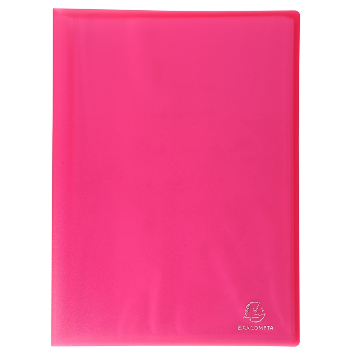 Picture of Display book semi rigid polypropylene Chromaline 30 pockets - A4 Red