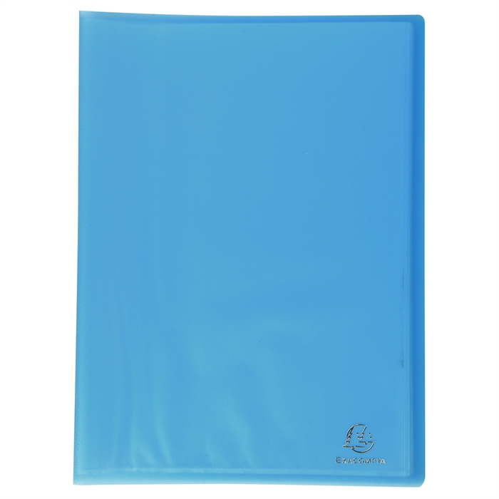 Picture of Display book semi rigid polypropylene Chromaline 30 pockets - A4 Turquoise