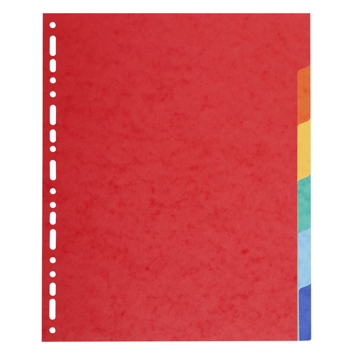 Picture of Dividers board 220gsm 6 tabs - A4 maxi 