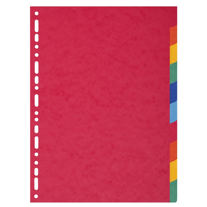 Picture of Dividers board 220gsm 10 tabs - A4 maxi 