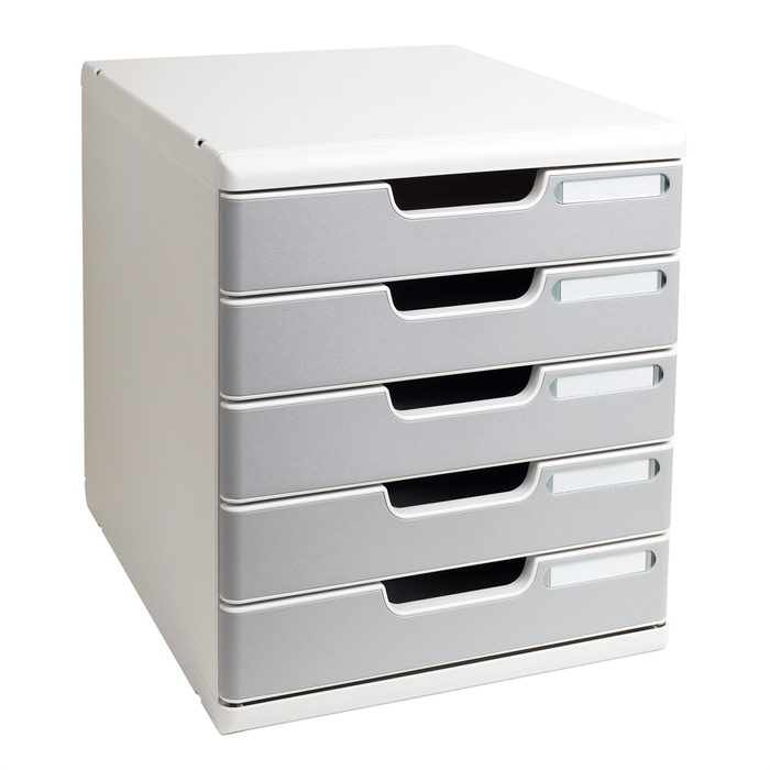 Picture of MODULO A4 5 drawers Classic - Grey