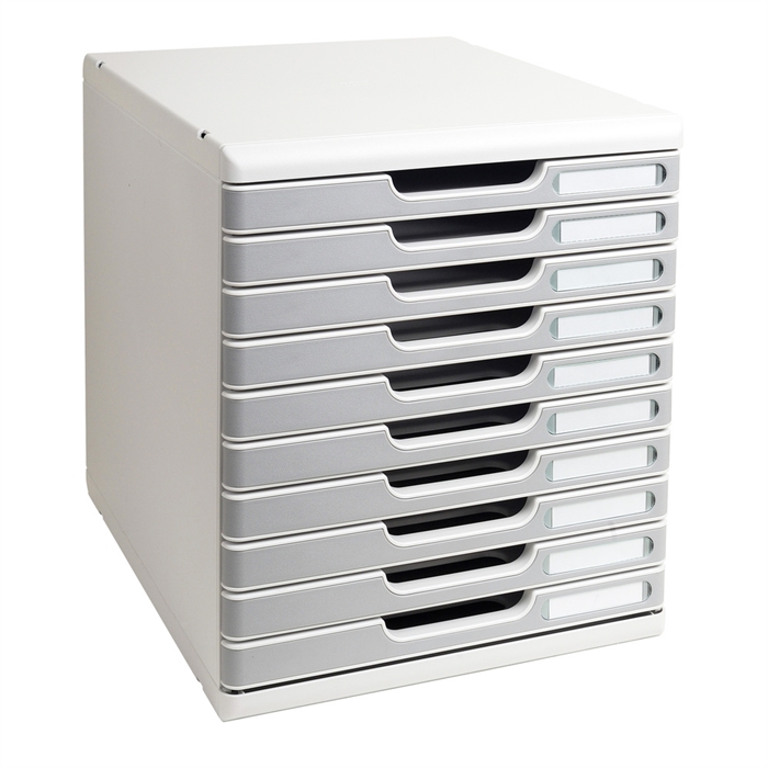 Picture of MODULO A4 10 drawers Classic - Grey