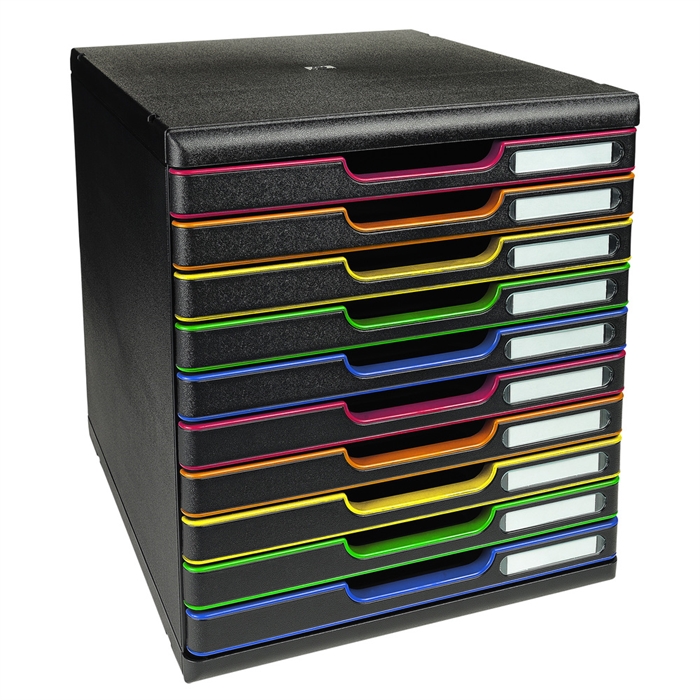 Picture of MODULO A4 10 drawers Classic - Harlequin