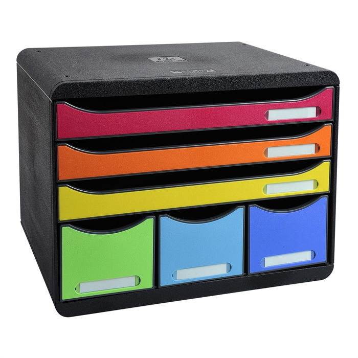 Picture of STORE-BOX MAXI 6 drawers harlequin 