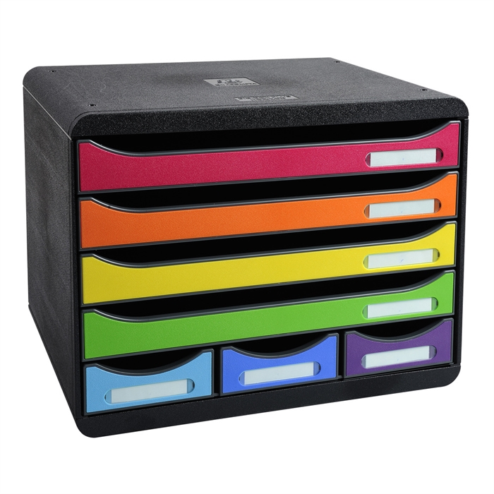 Picture of STORE-BOX MINI 7 drawers harlequin 