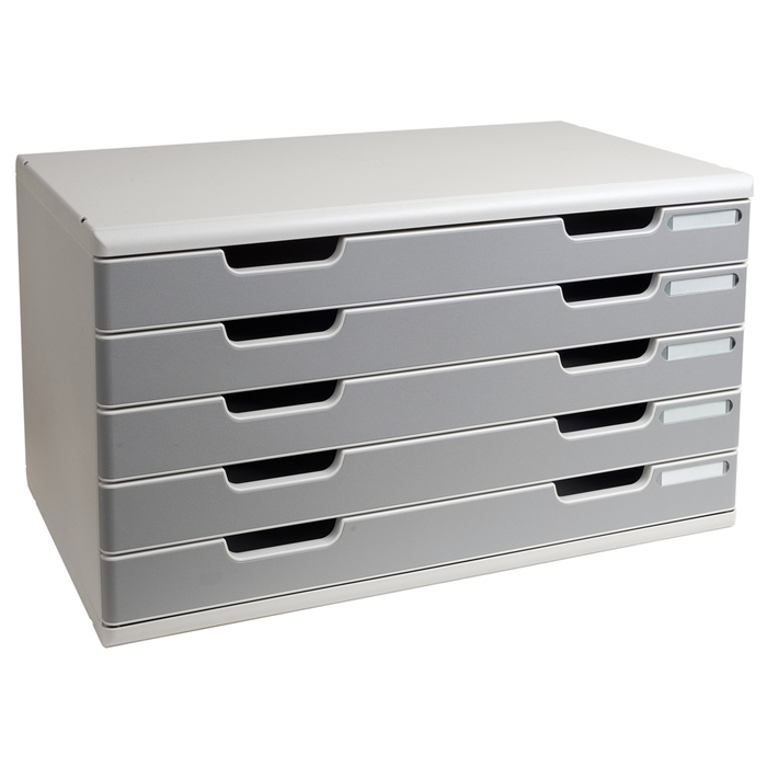 Picture of MODULO A3 5 drawers Classic - Grey