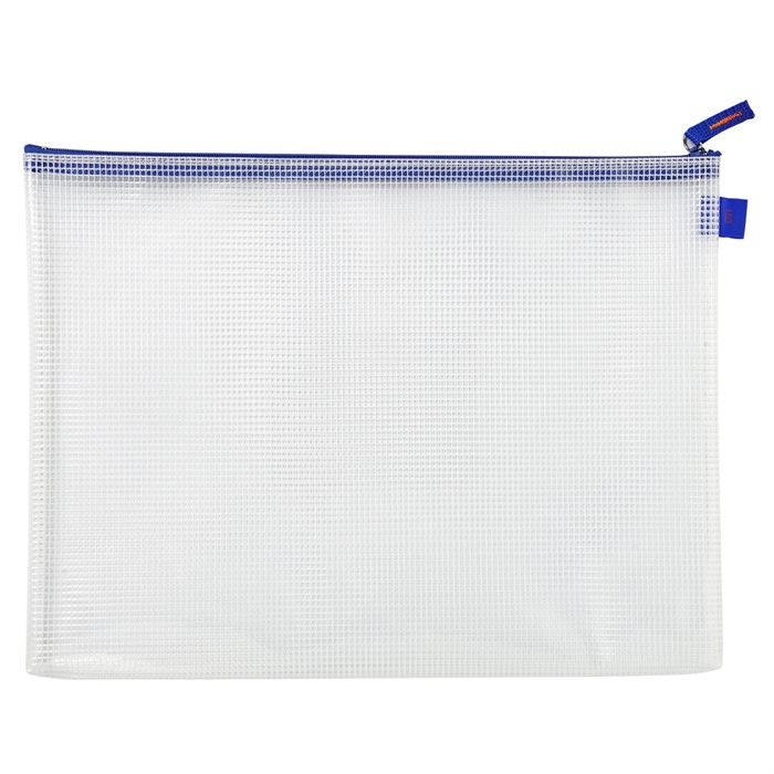 Picture of Pouch envelope transparent with zip - A4 maxi 