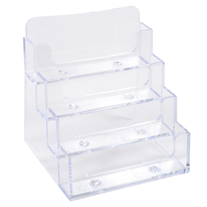 Picture of Business cards holder with 4pocket clear 