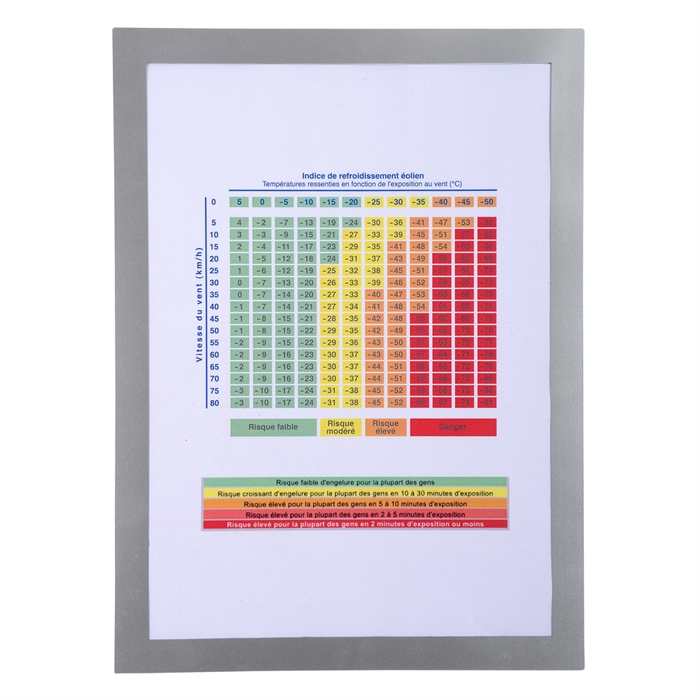 Afbeelding van EXACOMPTA 39200E - Magnetische muurlijst A4