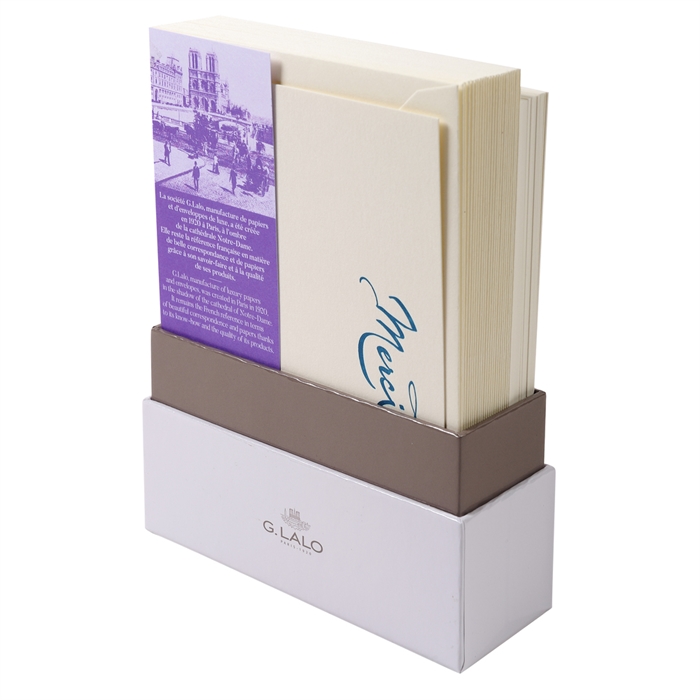 Image de  EXACOMPTA 90500L - Coffret cadeau Typo-leetering, assortiment de 25 cartes et 25 enveloppes C6 