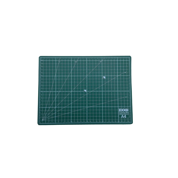 Picture of EXXO 10050 - A4 cutting mat Self-healing double sided Green