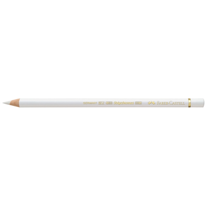 Picture of Crayon de couleur Faber-Castell Polychromos 101 blanc