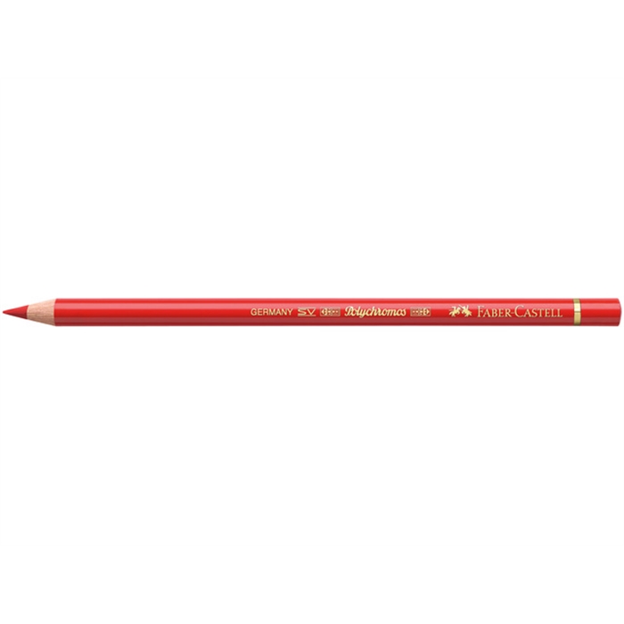 Picture of Crayon de couleur Faber Castell Polychromos 121 rouge       geranium clair