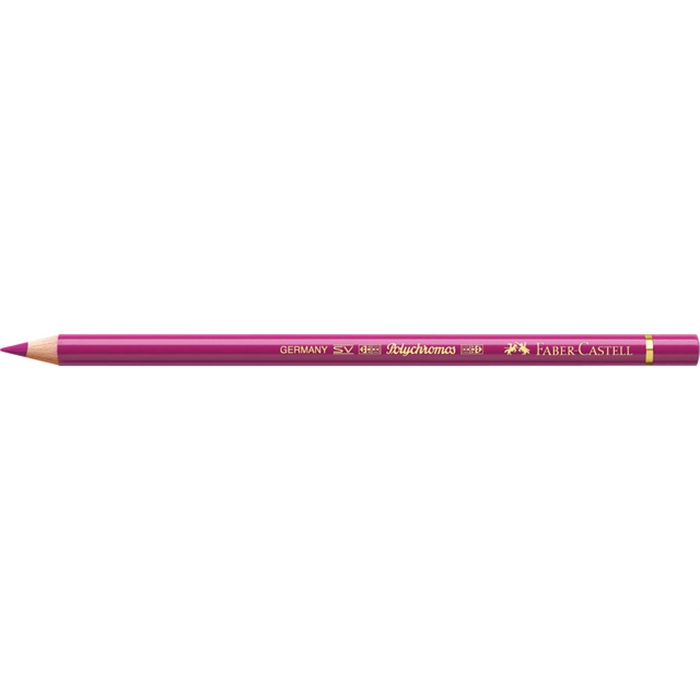 Picture of Crayon de couleur Faber Castell Polychromos 125 pourpre     rose moyen