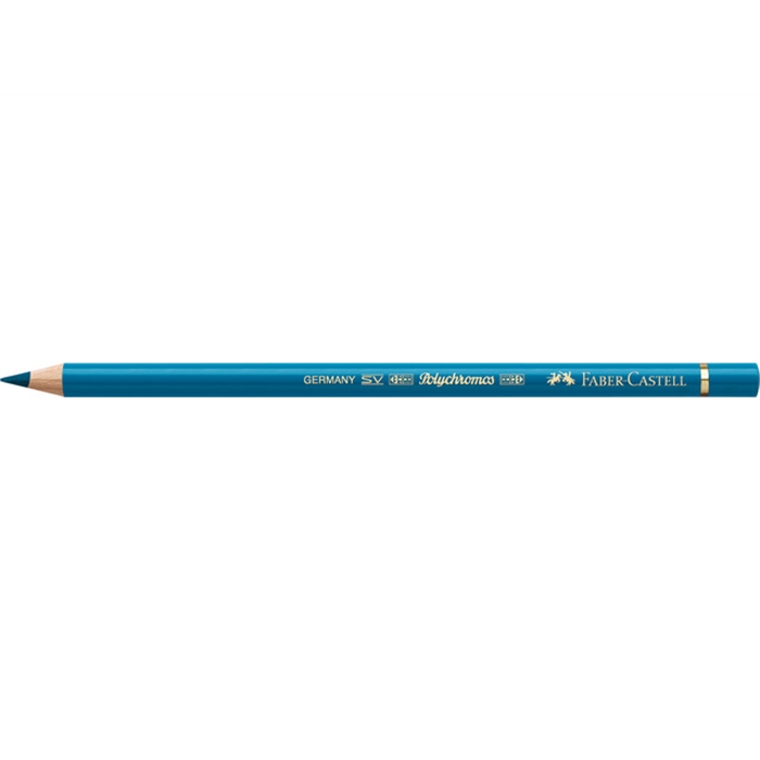 Picture of Crayon de couleur Faber Castell Polychromos 153 cobalt      turquoise