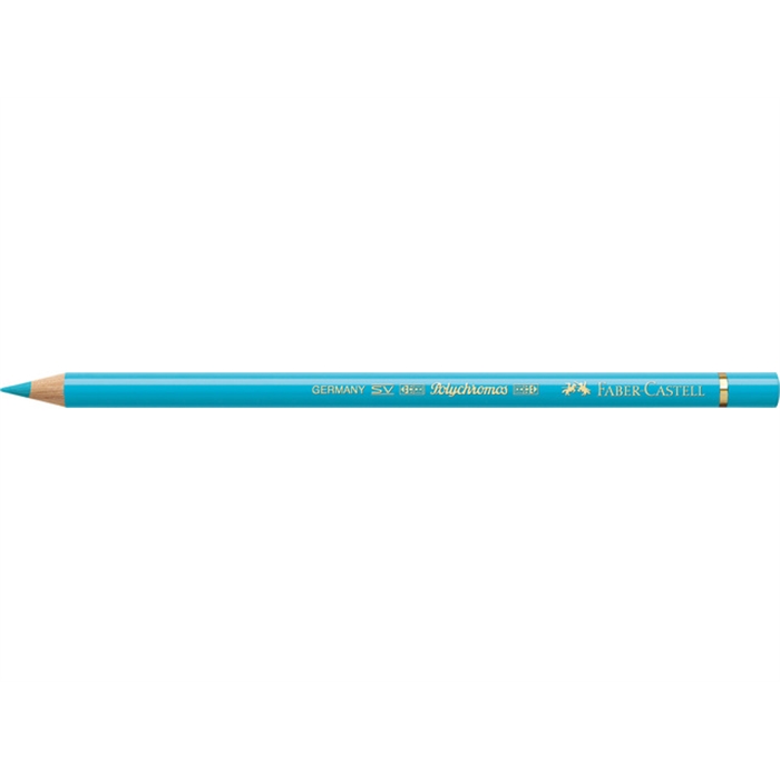 Picture of Crayon de couleur Faber Castell Polychromos 154 cobalt      turquoise clair