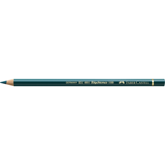 Picture of Crayon de couleur Faber Castell Polychromos 158 vert intense