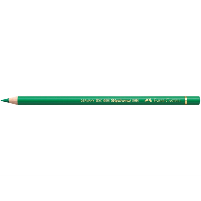 Picture of Crayon de couleur Faber Castell Polychromos 163 vert        emeraude