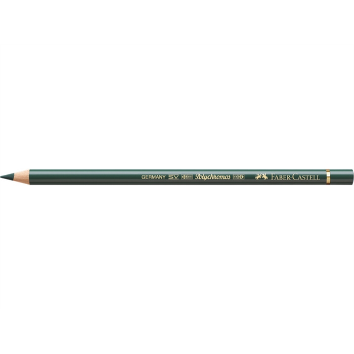 Picture of Crayon de couleur Faber Castell Polychromos 165 vert        genevrier