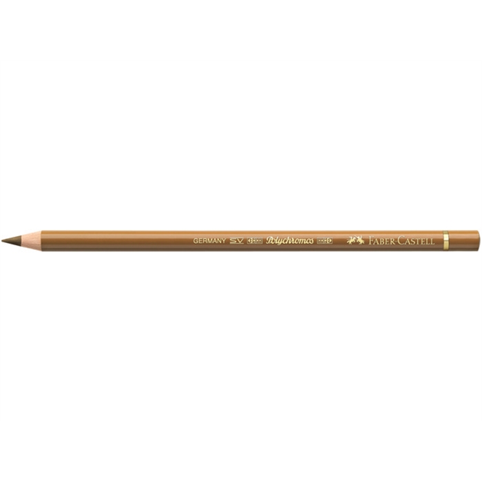 Picture of Crayon de couleur Faber Castell Polychromos 182 ocre brun