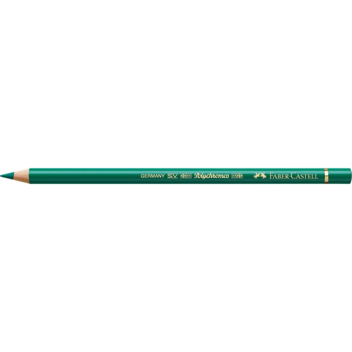 Picture of Crayon de couleur Faber Castell Polychromos 264 vert        phthalo foncé