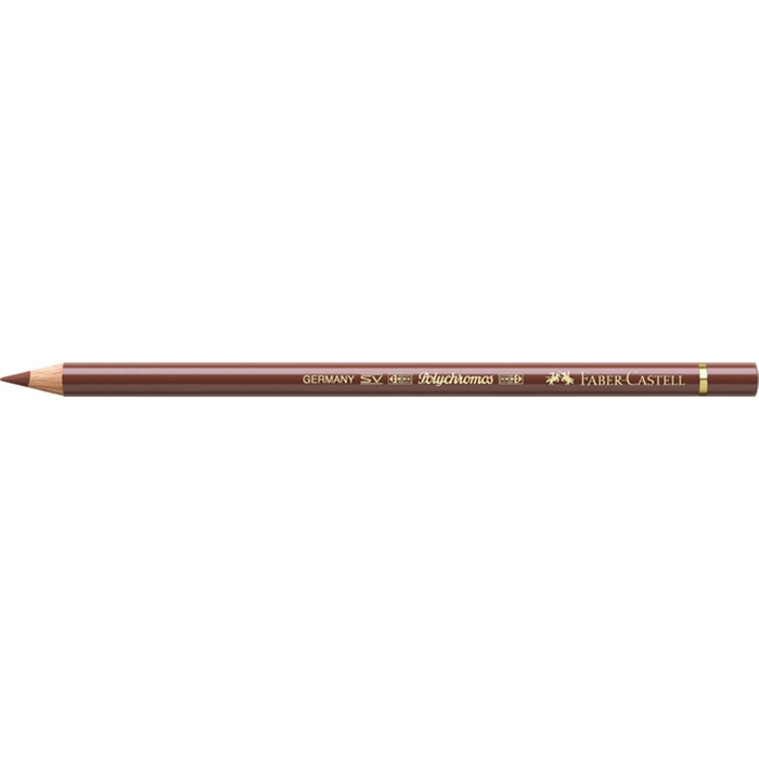 Picture of Crayon de couleur Faber Castell Polychromos 283 sienne      brulee