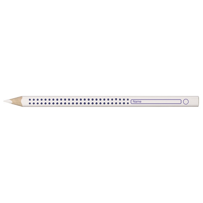 Picture of Crayon de couleur Faber-Castell Jumbo GRIP "H&T" blanc