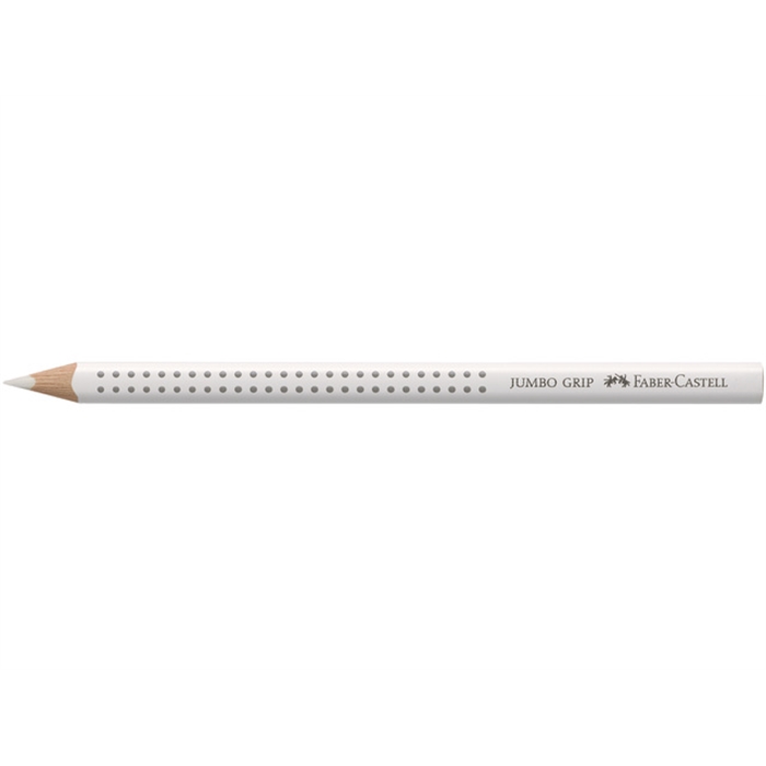 Picture of Crayon de couleur Faber Castell Jumbo GRIP 01 blanc