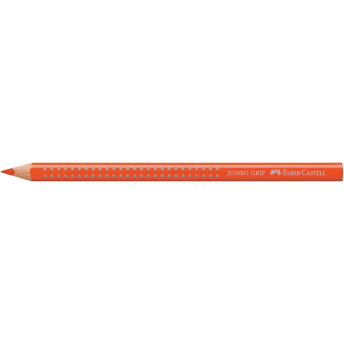 Picture of Crayon de couleur Faber Castell Jumbo GRIP 15 orange de     cadmium foncé