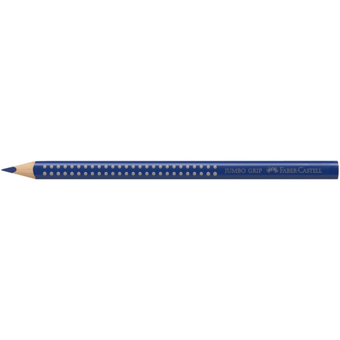 Picture of Crayon de couleur Faber Castell Jumbo GRIP 51 bleu          heliorougeatre