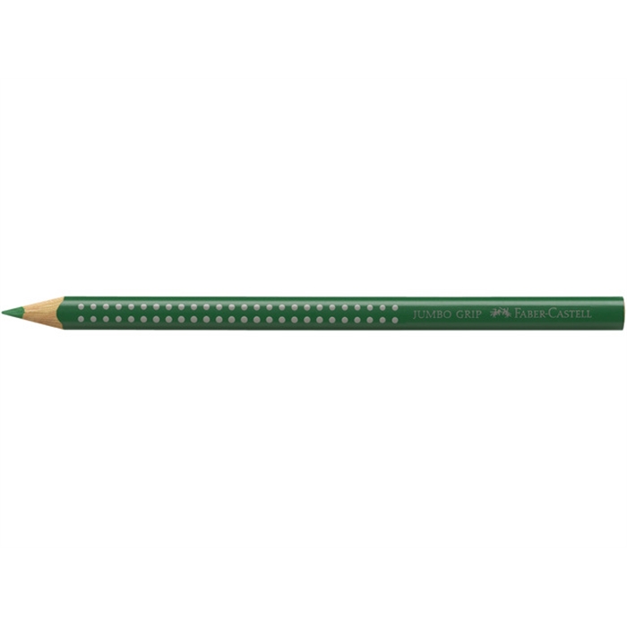 Picture of Crayon de couleur Faber Castell Jumbo GRIP 67 vert          permanent olive