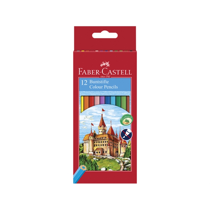 Picture of Crayons de couleur Faber Castell Castle etui ass. 12pcs