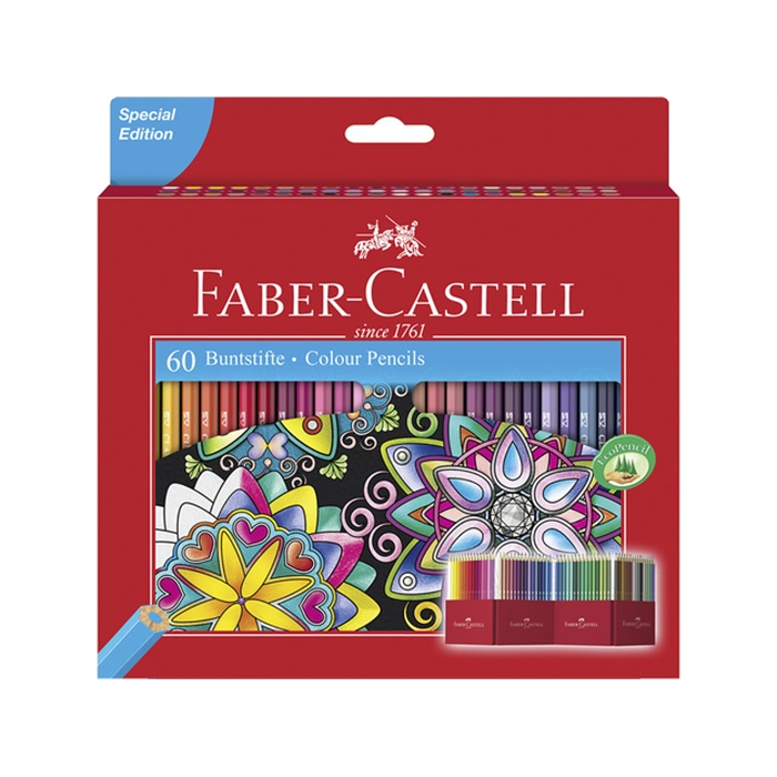 Picture of Crayons de couleur FC Castle                                etui ass. 60pcs