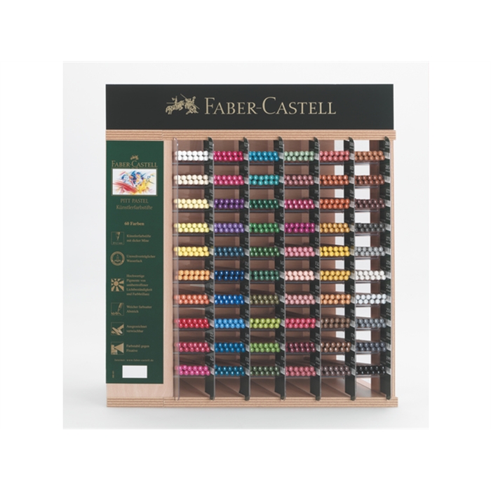 Picture of Crayon pastel Faber Castell Pitt display 60 etuis