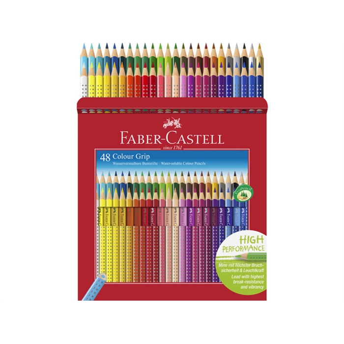 Picture of Crayon couleur FC Grip 48pcs                                2 rangees de 24 pieces