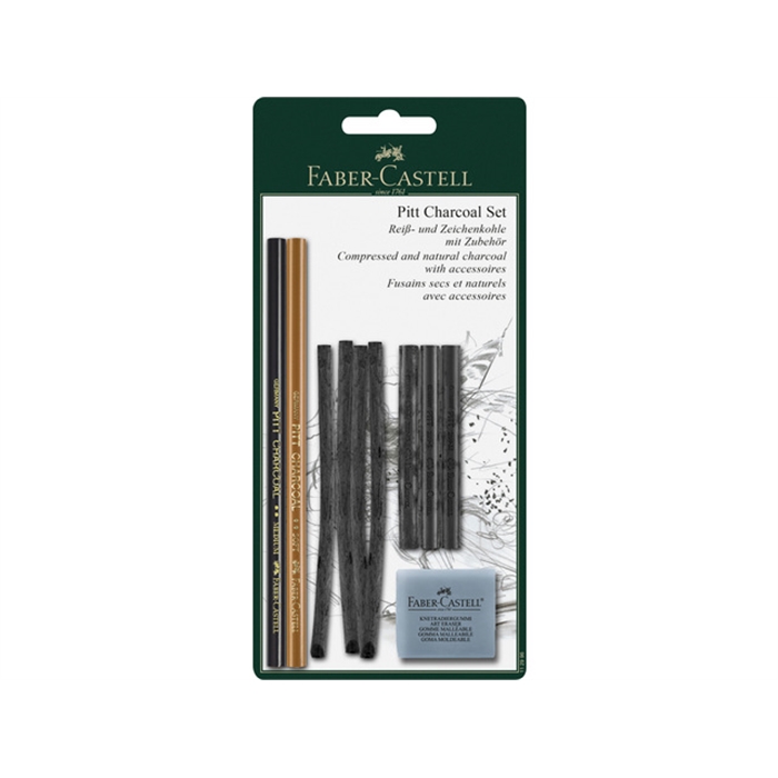 Picture of Fusains Faber-Castell Pitt Monochrome set sous blister