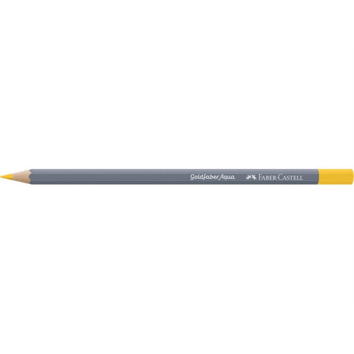 Picture of Crayon de couleur Aquarellables Faber-Castell Goldfaber 107 jaune cadmium