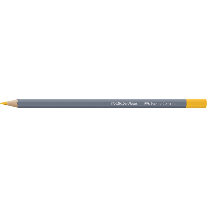 Picture of Crayon de couleur Aquarellables Faber-Castell Goldfaber 108 jaune cadmium foncee