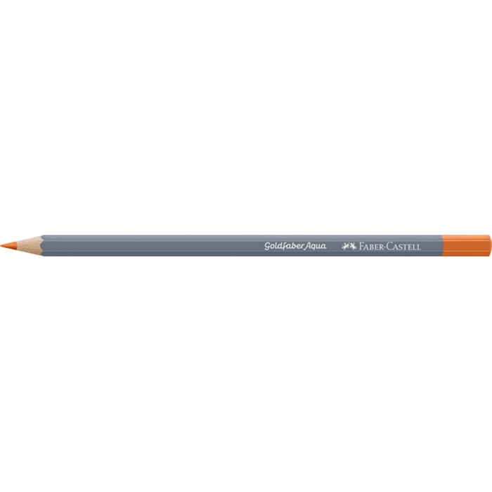 Picture of Crayon de couleur Aquarellables Faber-Castell Goldfaber 115 orange cadmium fonce