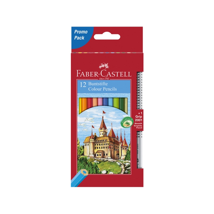 Picture of Crayons de couleur FC Castle                                etui ass. 12pcs