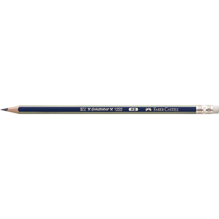 Image de Crayon Faber Castell Goldfaber HB aver gommee