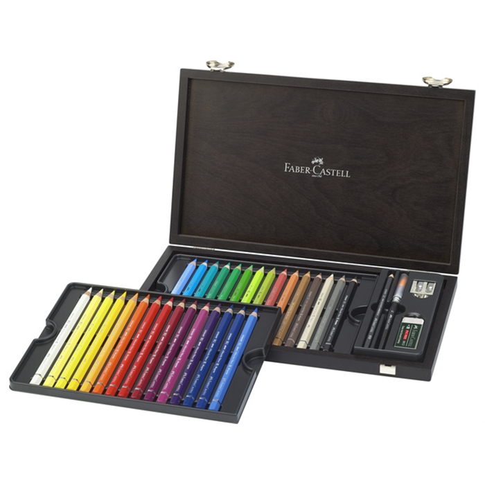 Picture of Crayon de couleur Aquarellables Faber Castell Albrecht      Dürer Magnus coffret 30 pcs