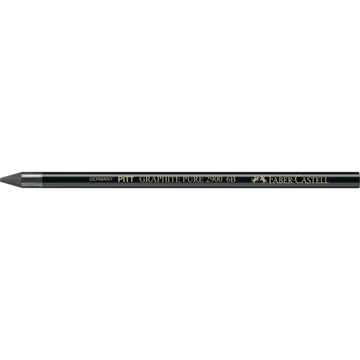 Image de Crayon graphite Faber Castell Pitt Pure 6B