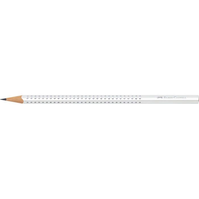 Image de Crayon Faber-Castell GRIP Sparkle pastel blanc