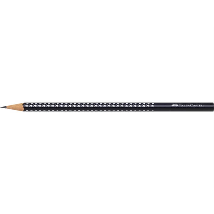 Image de Crayon Faber-Castell GRIP Sparkle noir