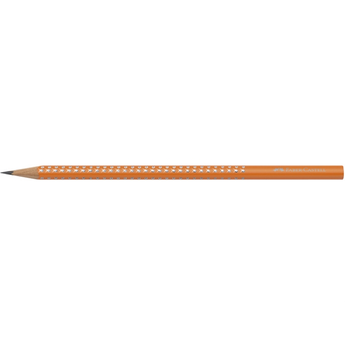 Image de Crayon Faber-Castell GRIP Sparkle orange